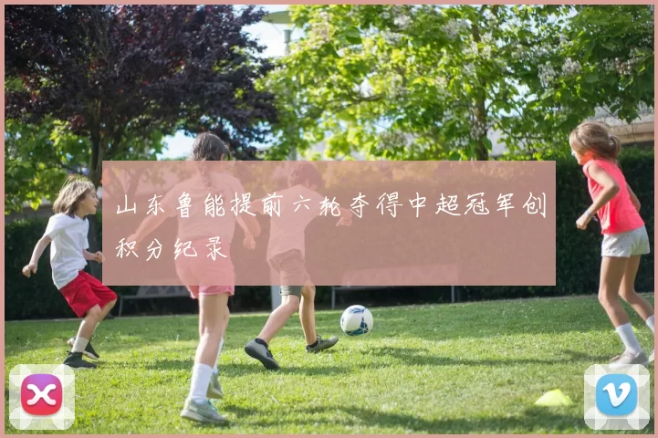 山东鲁能提前六轮夺得中超冠军创积分纪录